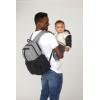 HUGGIES Unisex-adult Day Pack Diaper Backpack, Black/Solid, One Size(Bridal Rose/Two Tone)